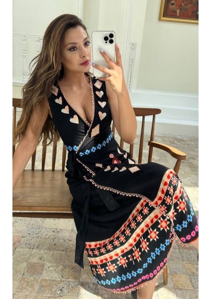 5983 Kimono-Siyah
