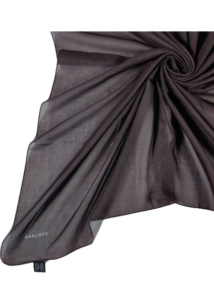 Dualinze Pamuklu Eşarp 120X120 cm