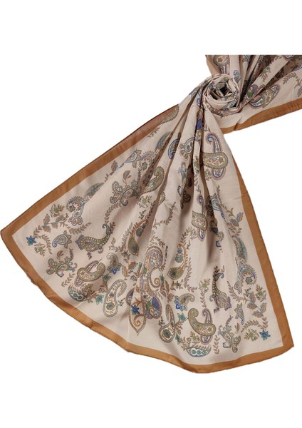 Enba Etnik Desenli Soft Pamuklu Şal 75X190 cm