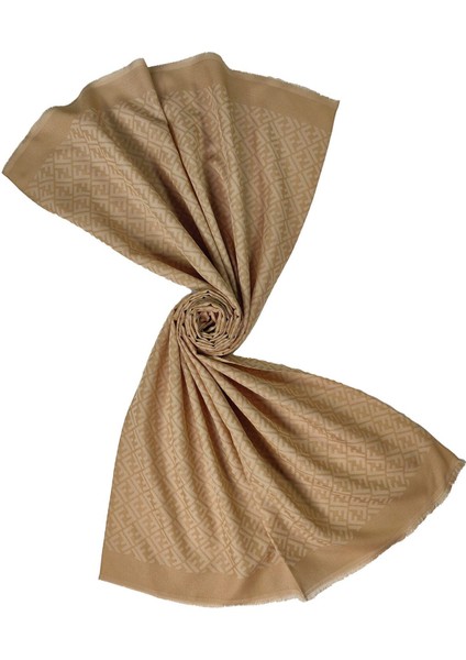 Işıl Ipek - Pamuk Jakarlı F Desen Şal 75X190 cm modelleri