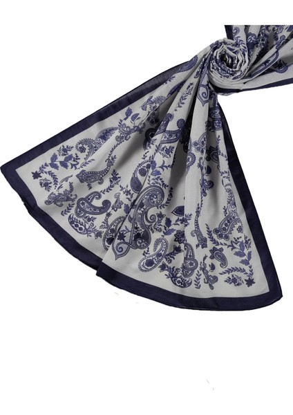 Enba Etnik Desenli Soft Pamuklu Şal 75X190 cm