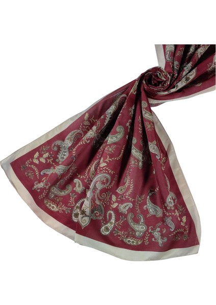 Enba Etnik Desenli Soft Pamuklu Şal 75X190 cm