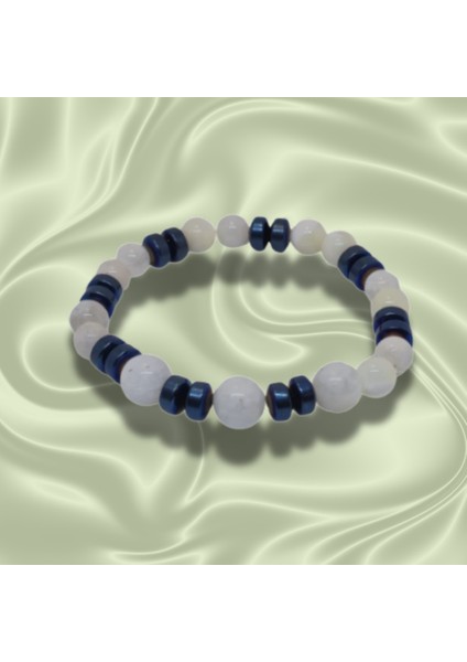 Aytaşı Hematit Taşı Bileklik | Özel Tasarım