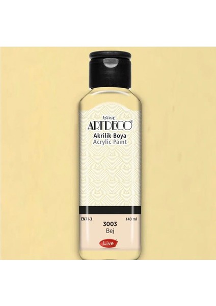 Akrilik Boya 140ML Bej 3003