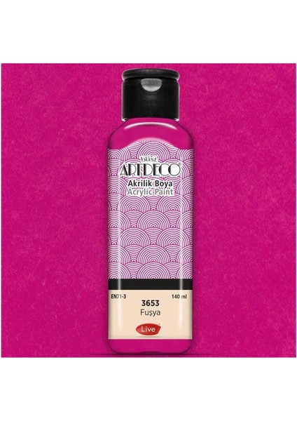 Akrilik Boya 140ML Fuşya 3653