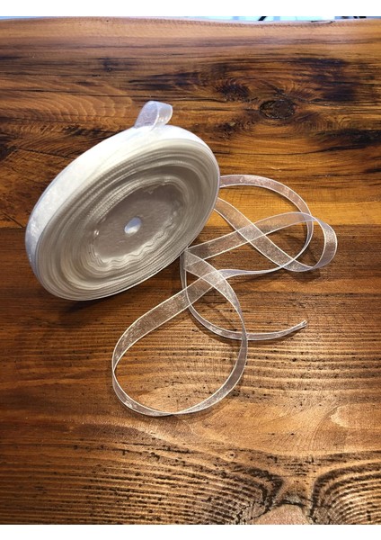 Kurdele 1 cm Genişliinde 50 Metre Rulo-Boyanabilir-Saten