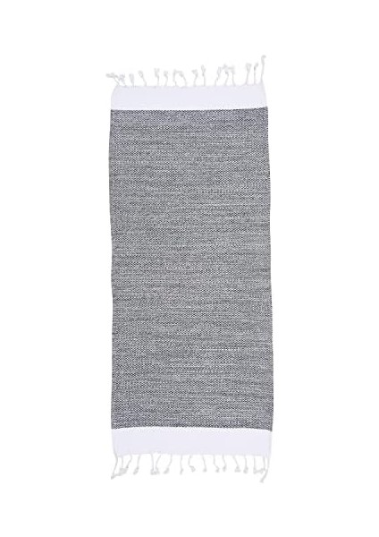 Home %100 Pamuk Peşkir El Havlusu, Mutfak Havlusu, Baş Havlusu 45X100 Cm. (Siyah)