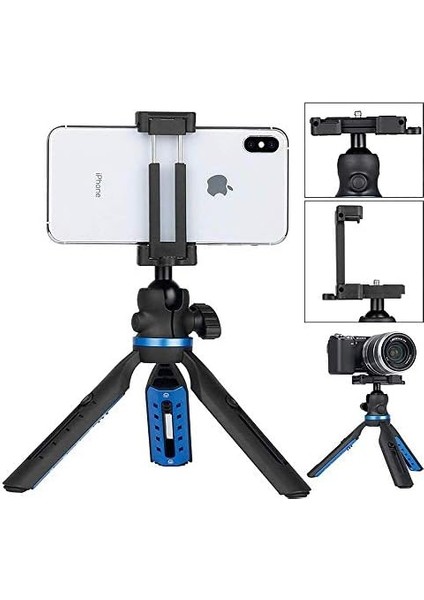 TT20 Uzayabilen Top Kafa Masaüstü Tripod