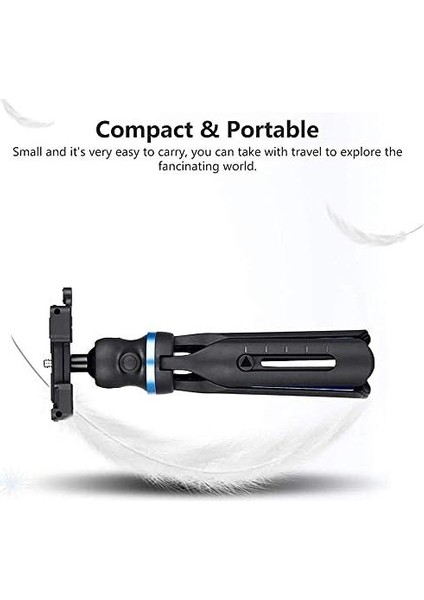TT20 Uzayabilen Top Kafa Masaüstü Tripod