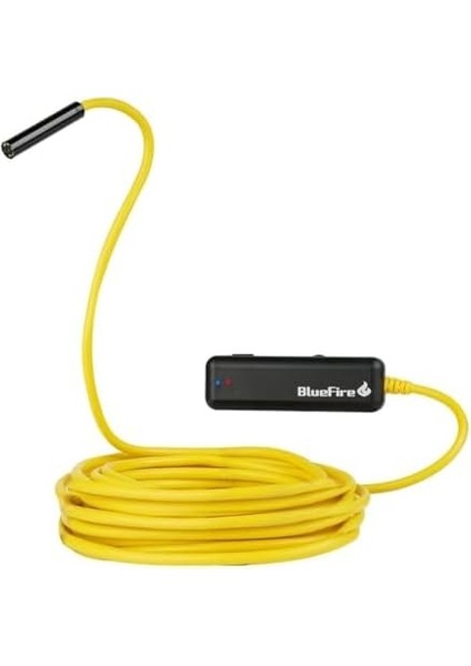 Wifi Yılan Kamera 10 mt Sarı Sert Tel 1200 Piksel 2mp Endoskop