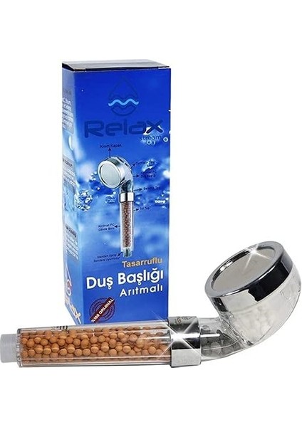 Stream %50 Su Tasarruflu Duş Başlığı - Kokulu ve Arıtmalı Banyo Duş Başlığı