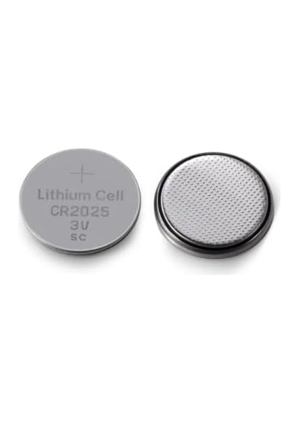 CR2025 Pil 5'li Paket Lityum Düğme Pil 3V 2025