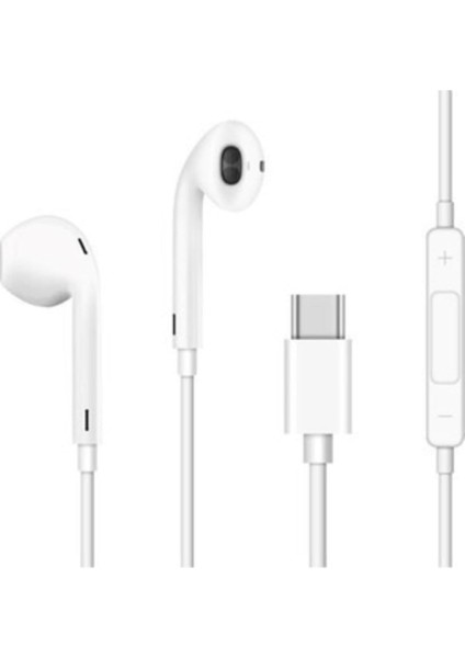 Type C Kulaklık Iphone 15 15 Plus 15PRO 15PROMAX 16 16 Plus 16 Pro 16 Promax Samsung S Xiaomi, Huawei Uyumlu Tüm Type C Çıkışlı Cihazlara Uyumlu Tak Çalıştır !!! Bass Tiz TPC01