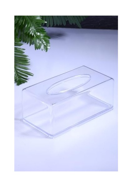 Clear Peçete Organizeri Şeffaf Z Peçetelik Akrilik Peçetelik