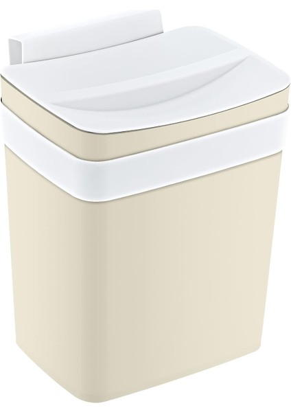 Soft Askılı Çöp Kutusu 8,5 Lt Latte