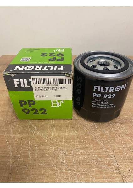 PP922 Yakıt Filtresi Kia Besta / Mazda E2200 / H100 / L300 (1997-2008) (Kapalı Tip)