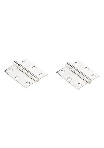 Hardware N276-972 V514 Paslanmaz Çelik Kapı Menteşeleri, 2 Paket, 2-1/2 Inç