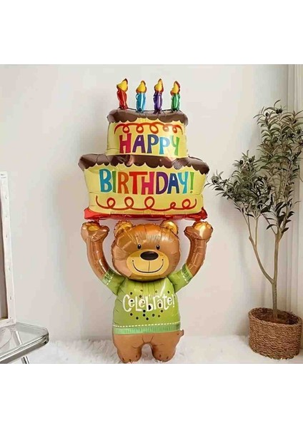 124 cm Teddy Bear Büyük Boy Balon
