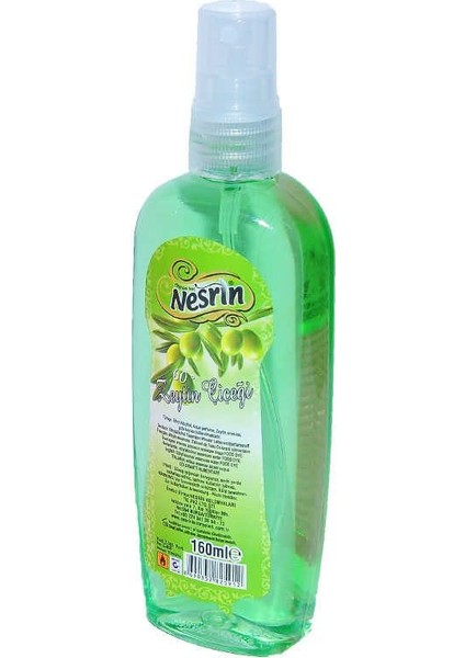 Zeytin Çiçeği Kolonyası 60 Derece Pet Şişe Sprey 160 ml