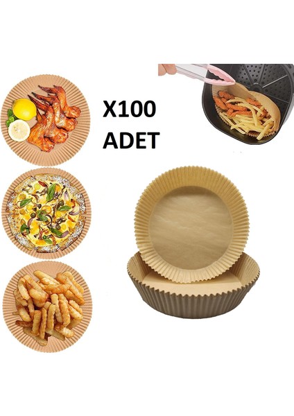 Airfreyer Fritöz Kağıdı Yuvarlak Xl / Xxl 100LÜ