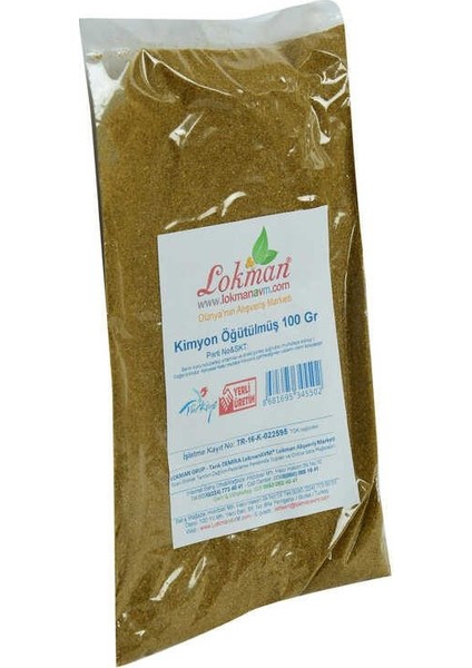 Kimyon Öğütülmüş Yemeklik 100 gr Paket