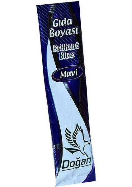 Pasta Şerbet Slime Gıda Boyası Mavi Toz 9 gr Paket modelleri