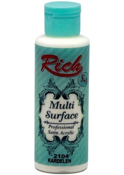 Rich Multi Surface 2104 Kardelen Akrilik Boya 120 cc
