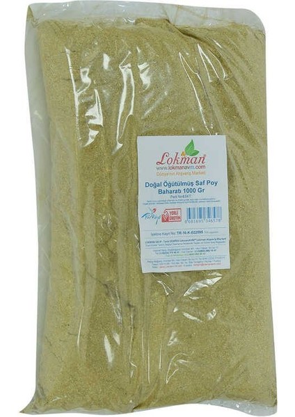 Poy Baharatı Öğütülmüş Saf Doğal 1000 gr Paket