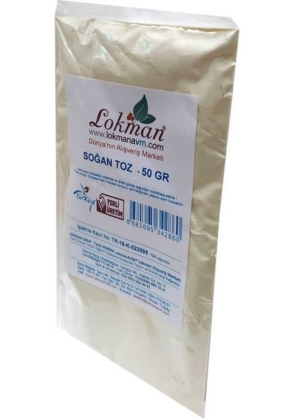 Soğan Toz 50 gr Paket