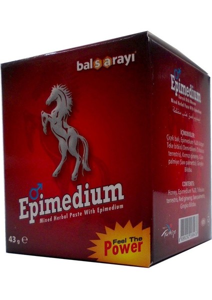 Ballı Bitkisel Macunu Power 43 gr
