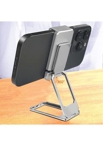360 Derece Dönen Tüm Telefon Tipleri Ile Uyumlu Metal Telefon Standı Braket ( ) fırsatları