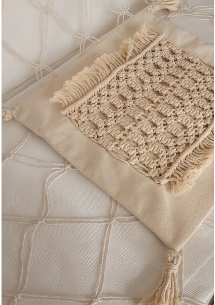 El Yapımı Makrme Kırlentkılıfı modelleri