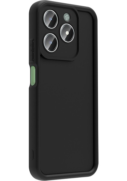 Realme C61 Kılıf Kamera Korumalı Ananas Silikon Kapak
