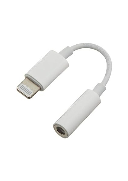 Iphone Lightning 7/8/x Kulaklık 3.5 Jack Dönüştürücü Kablo Bluetooth 'lu Tak Çalıştır
