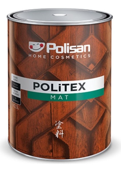 Boya Politex Dekoratif Mat Kestane 0.75 Lt 167