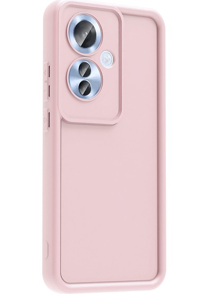 Oppo Reno 11F Kılıf Kamera Korumalı Ananas Silikon Kapak