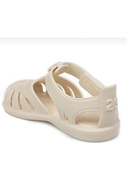S10271-079 Tobby Solid Ivory Unisex Çocuk Sandalet modelleri