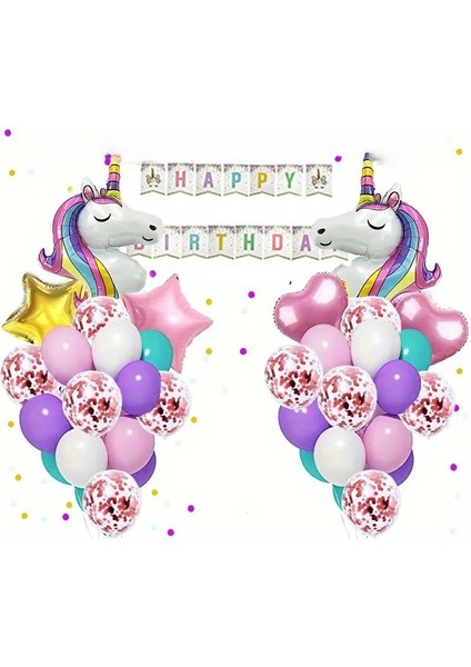 Unicorn Balon Seti