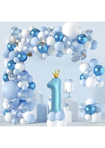 Prens Doğum Günü Balon Seti