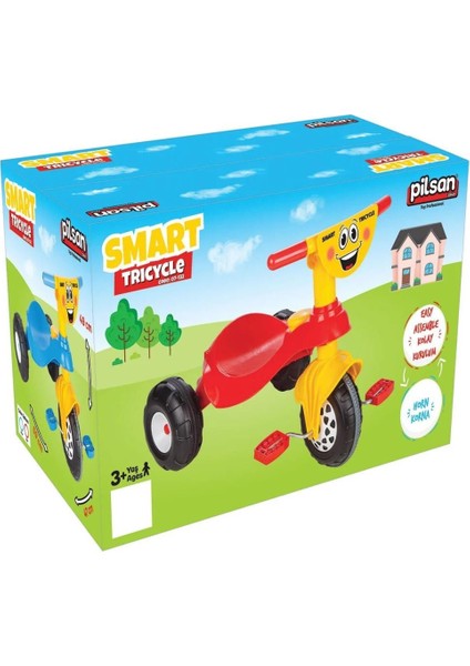 07 132K Smart Bisiklet Kırmızı Flexo -Pilsan Oyuncak