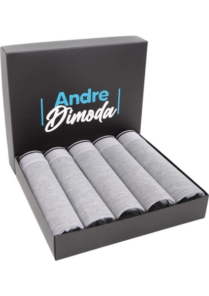 Erkek Pamuklu Likralı Boxer 5'li Premium Paket Çeyizlik Özel Dizayn indirimleri