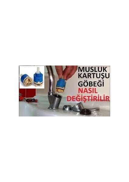 Armatür Batarya Mix Kartuş 40 Lık Ayaklı