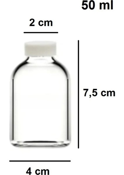 6 Adet Cam 50 ml Mini Shot Ginger Detox Şişe Plastik Sızdırmaz Kapaklı Kolonya Koku Süs Küçük Şişe fiyatları