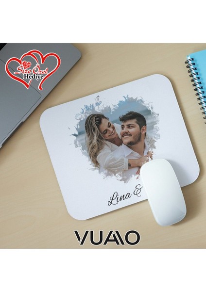 Kişiye Özel Fotoğraflı ve Isimli Mouse Pad 21X17 Cm, Kaymaz Taban - Resim Baskılı Mousepad fiyatları