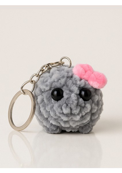Sad Hamster Müzikli Peluş Anahtarlık