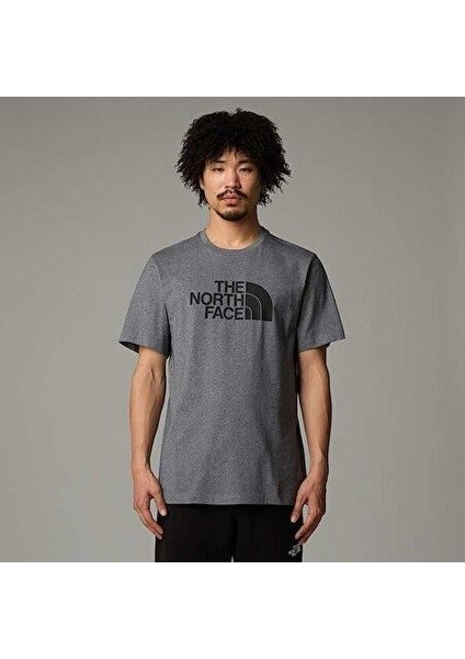 M Ss Easy Tee Grey