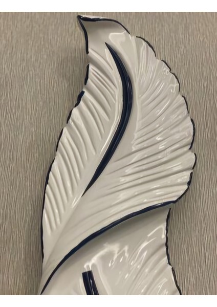 Tüy Aplik Ledli Pilli Dekoratif Duvar Aydınlatma - Şık Ve Modern Tasarım - (60*16 cm )