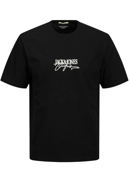 Joralmerıa Brandıng Tee Ss Crew Neck Black