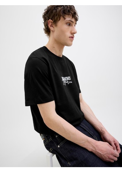 Joralmerıa Brandıng Tee Ss Crew Neck Black