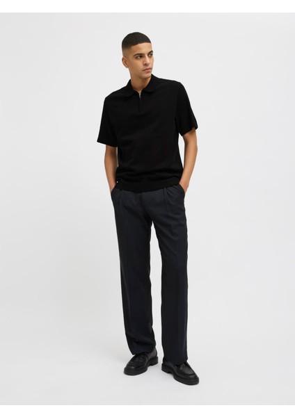 Jprblamılano Sprıng Knıt Polo Ss Sn Black indirimleri